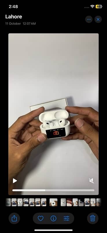 AirPods Pro with touch screen 3