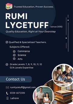 Home Tuitions Available