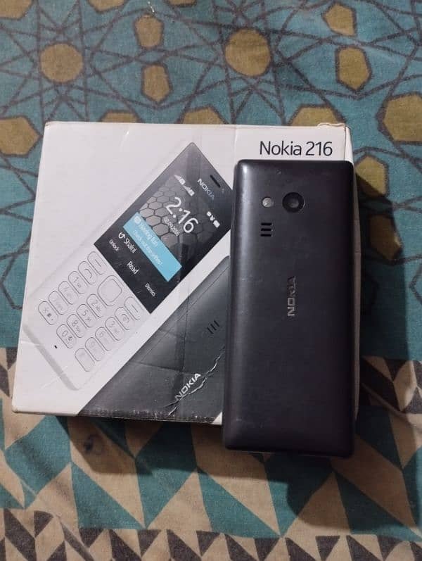 original Nokia 216 complete box 1