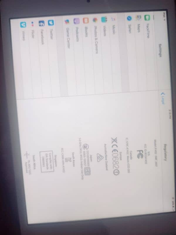 iPhone iPad 12 GB no open  only bypass 6