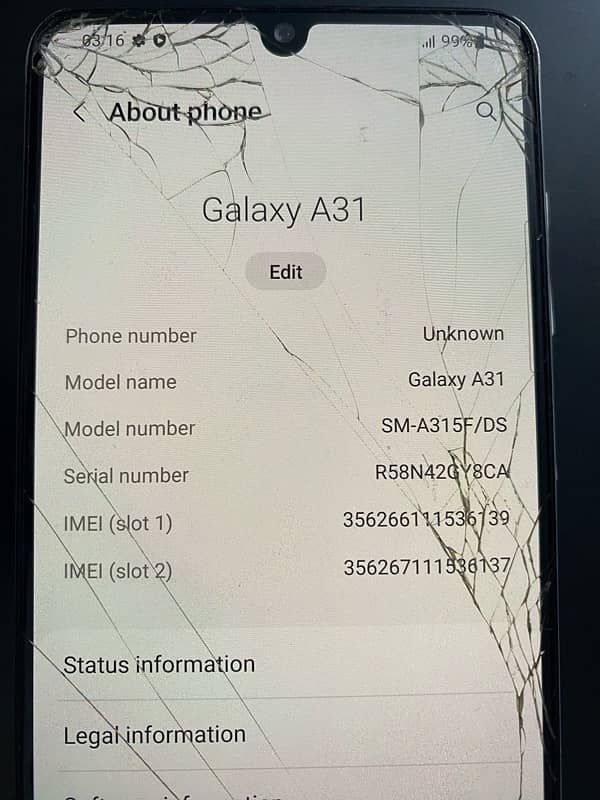 Samsung A31 4/128gb 3