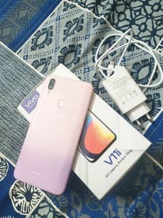 Vivo V11i 8/256 Full Box Complete Accessories Home Use