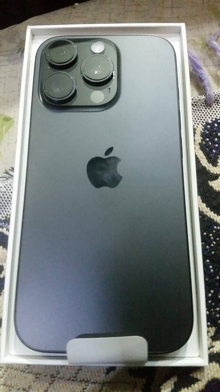 IPHONE 16 PRO 512GB BLACK OPEN BOX NON PTA URGENT SALE 0