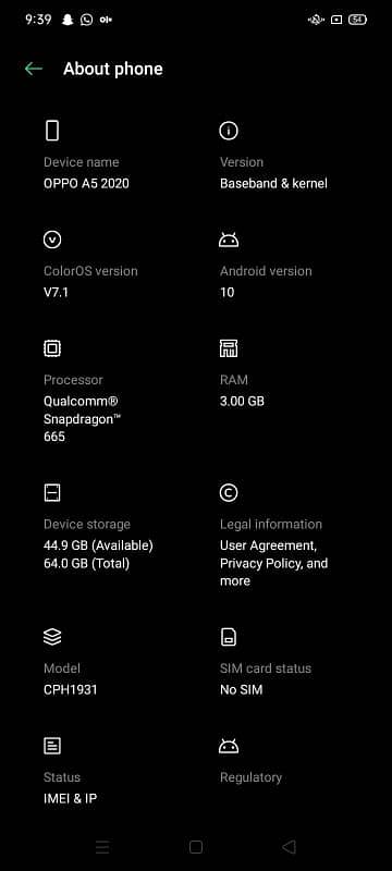 oppo A5 2020. all ok 3