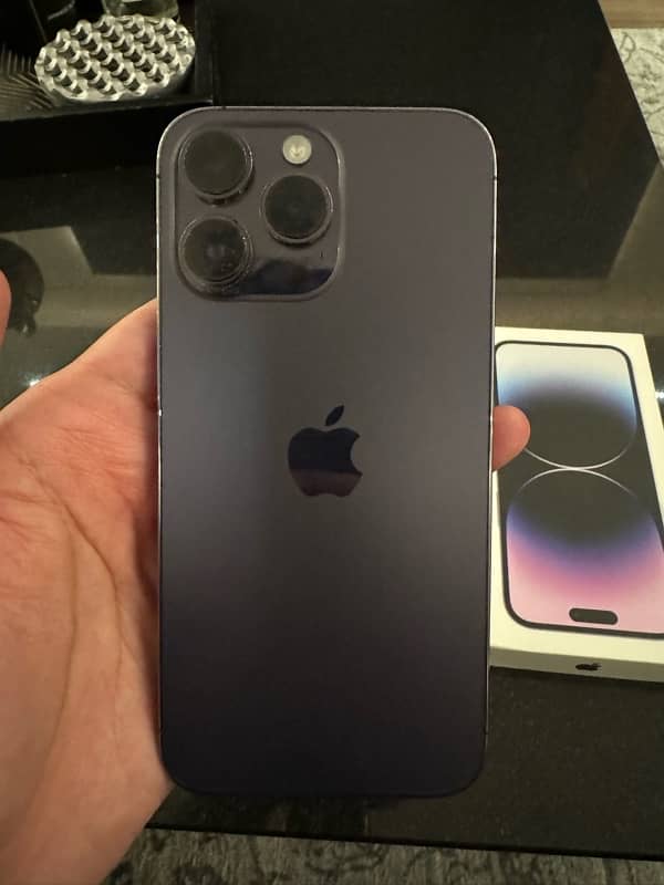 iPhone 14 Pro Max 256GB PTA Approved Deep Purple 4