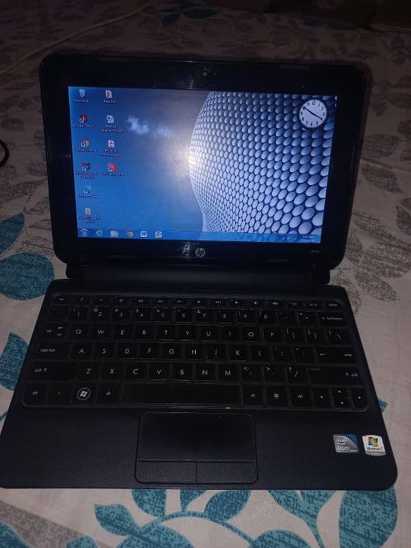 HP Notebook Mini laptop Maroon color 5