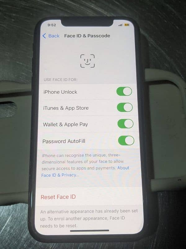 Apple iphone x 256 gp PTA Approve 03280686106  Direct contact 7