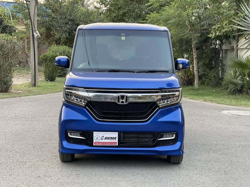 Honda N Box Custom-Blue 2020 0