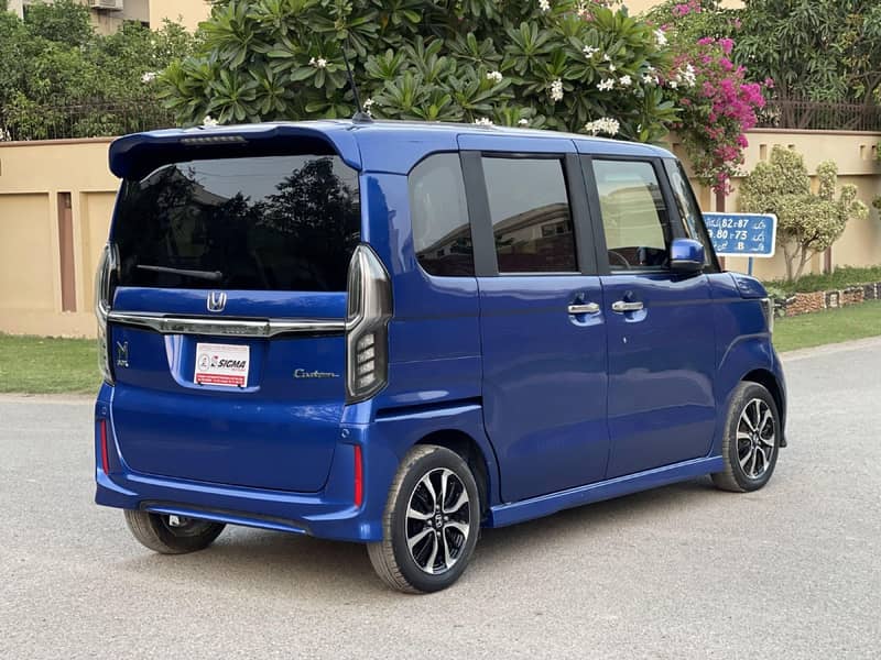 Honda N Box Custom-Blue 2020 6