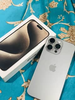 IPHONE 15 PRO MAX 256gb NON PTA JV (OPEN BOX)