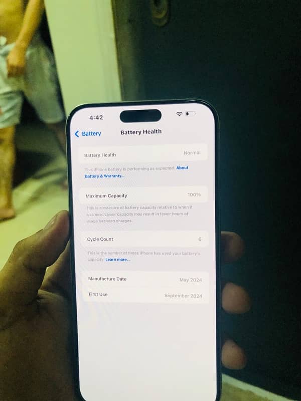 IPHONE 15 PRO MAX 256gb NON PTA JV (OPEN BOX) 10