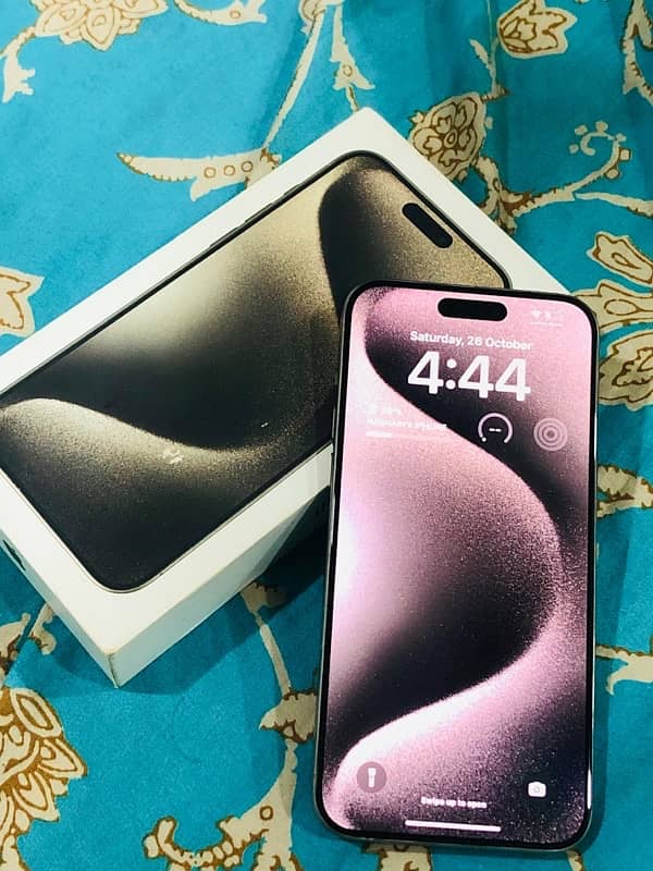 IPHONE 15 PRO MAX 256gb NON PTA JV (OPEN BOX) 13