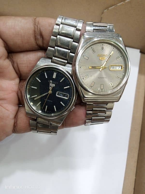 Seiko 5 automatic Japan watch 6