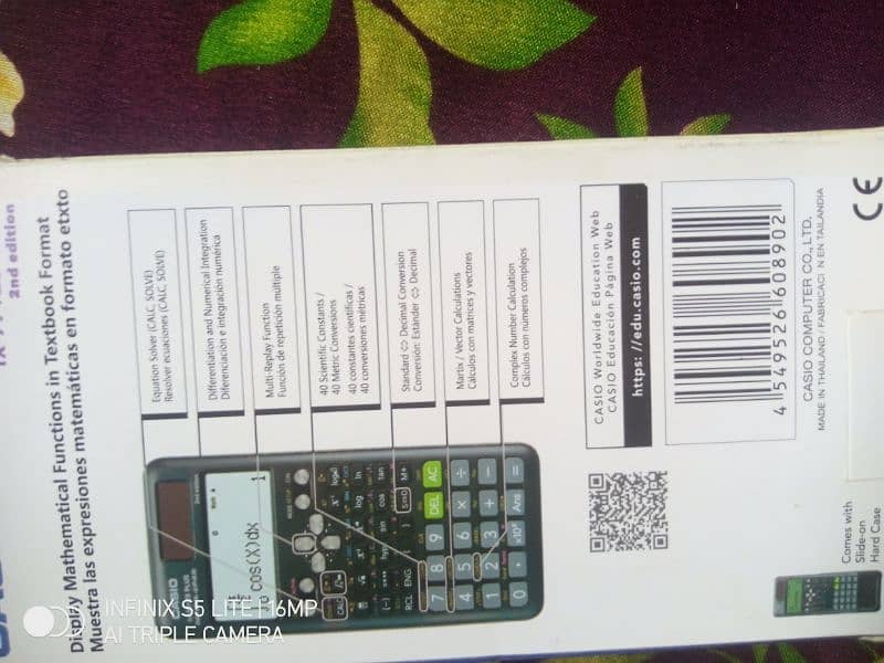 Scientific calculator FX-991 ES PLUS 4