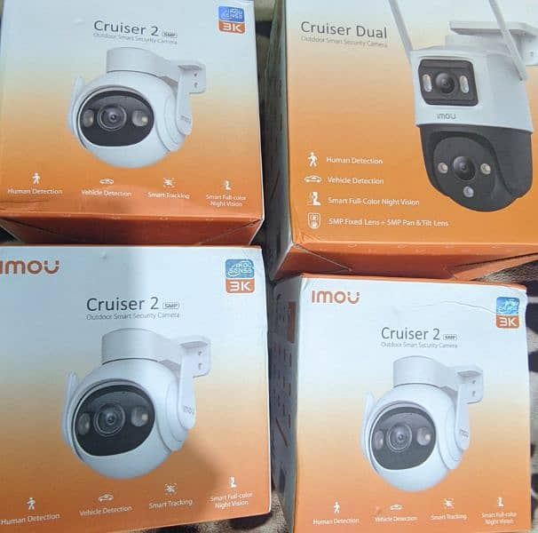 IMOU Cruiser 2, 5MP Wi-Fi CCTV Human Vehicle Detection Night Vision 4