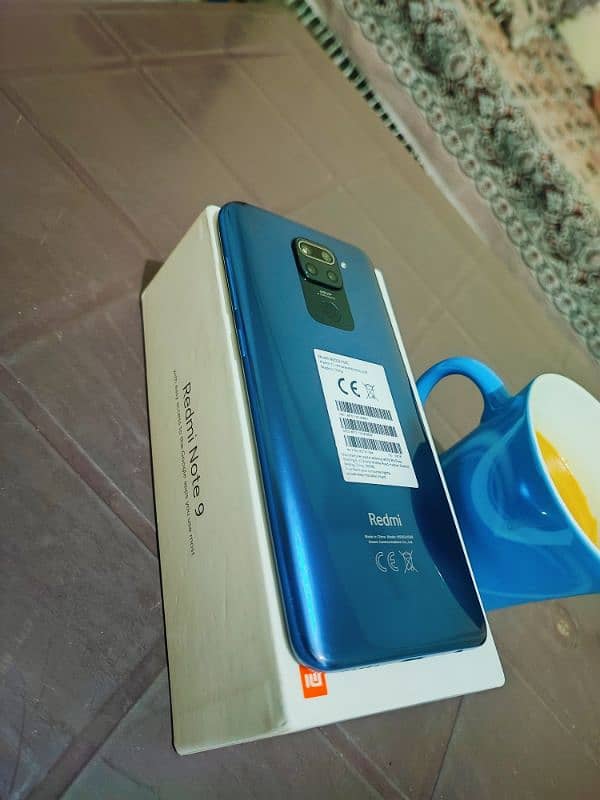 Redmi note 9 4/128gb complete box 10/9.5 2