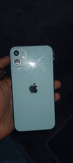 iPhone 11 10 by 9.8 64GB All Ok factory Sim time Available 0