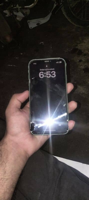 iPhone 11 10 by 9.8 64GB All Ok factory Sim time Available 11