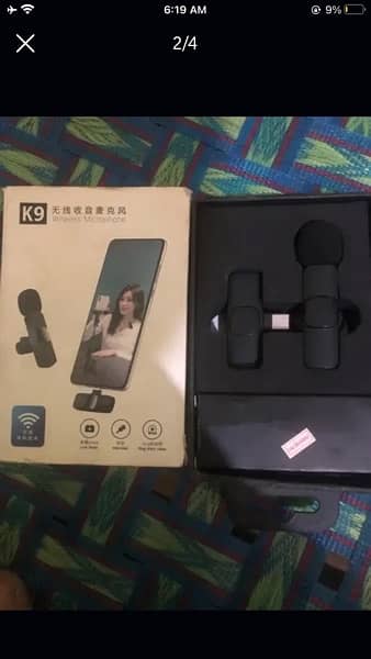 microphone wireless mic k9 1