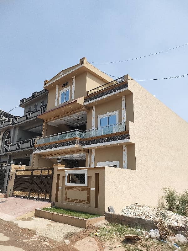 Brand New Double Unit House For Sale Gulshan Abad 1