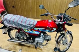 Honda cd70 model 2024 new brand bike zero condition