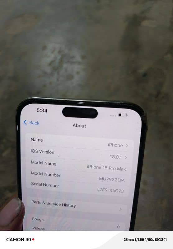 iPhone 15 Pro Max Factory Unlocked Time available exchange possible 10