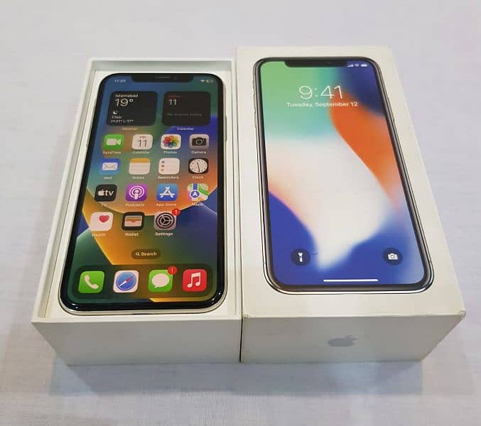 I PHONE X 64GB PTA APPROVED 1