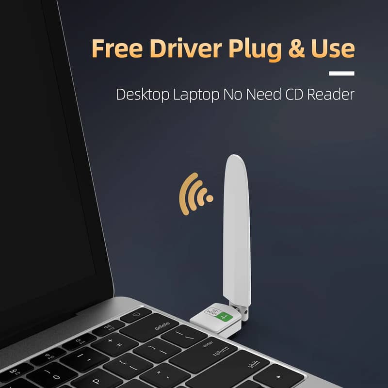 Wifi Adapter Driver Free Wireless Adapter Dongle 2.4G 802.11n Network 13