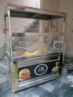 shawarma counter with fry 3156408704