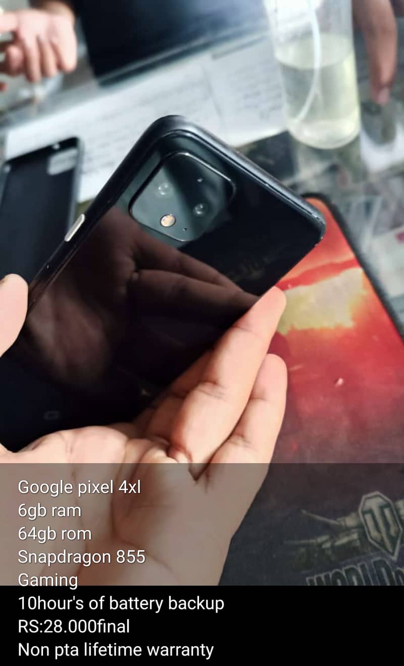 Google pixel 4xl 6/64 snapdragon 855 4