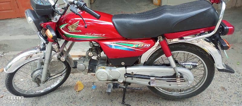 honda 70cc for sale with mint condition 03135343357 0