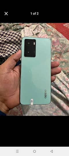 oppo a 57 new model blue colour and lush condition