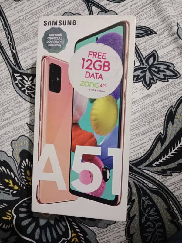 Samsung A51 Complete box 4