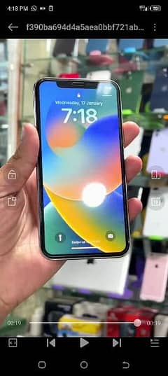 iPhone x 256 GB PTA approved my WhatsApp 0323=00=97=122