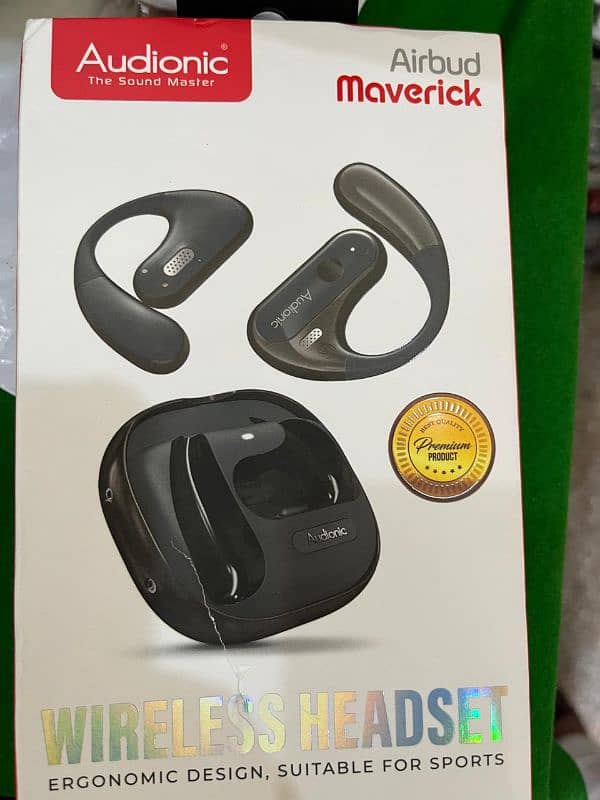 audionic airbud maverick black color 3