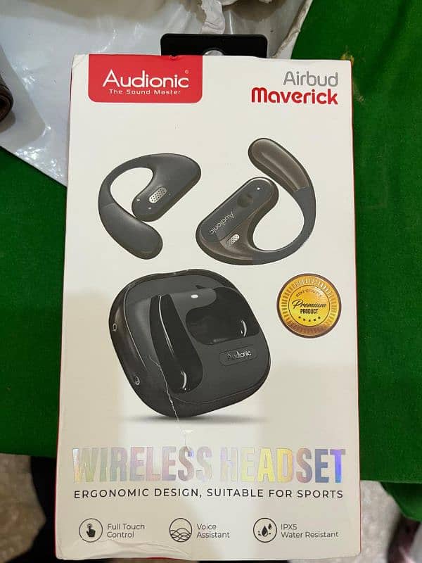 audionic airbud maverick black color 4