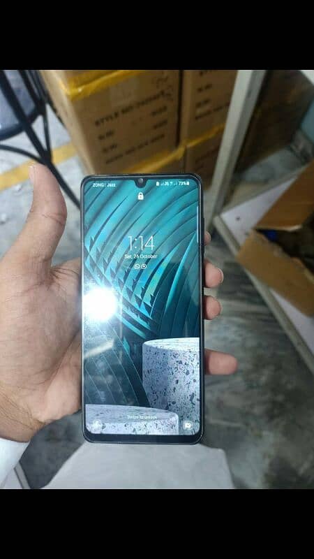 Samsung galaxy A31 On display fingerprint but panal change hai 0