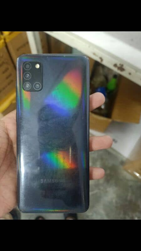 Samsung galaxy A31 On display fingerprint but panal change hai 1