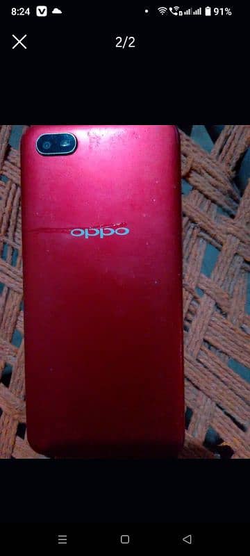 oppo a1k one hand used 2 ram and 32 rom 1