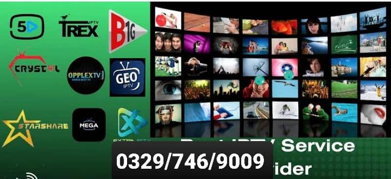 All IPTV Available opplex,Geo,B1g Conatct: 0329/746/9009 0