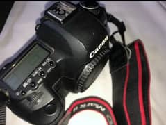 canon 5d mark ii + kit lens+ battery charger