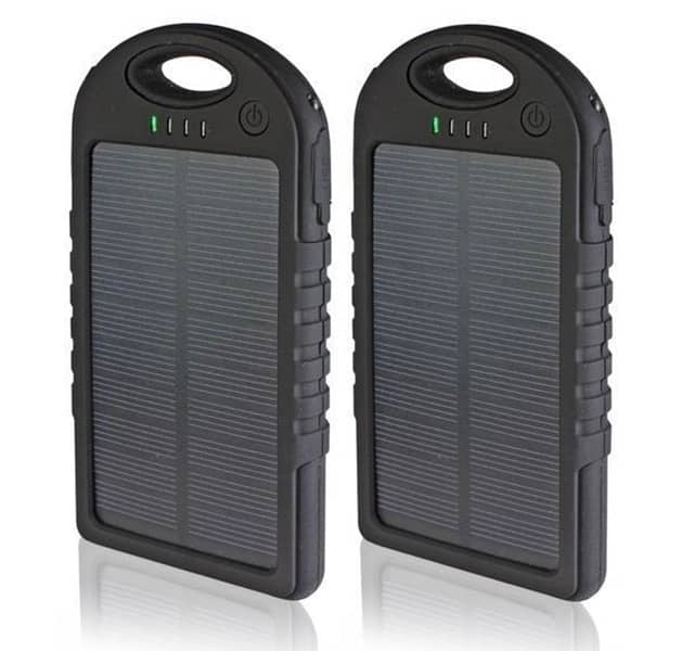 10,000 mAh Solar Power Bank Cash on Delivery Available 1