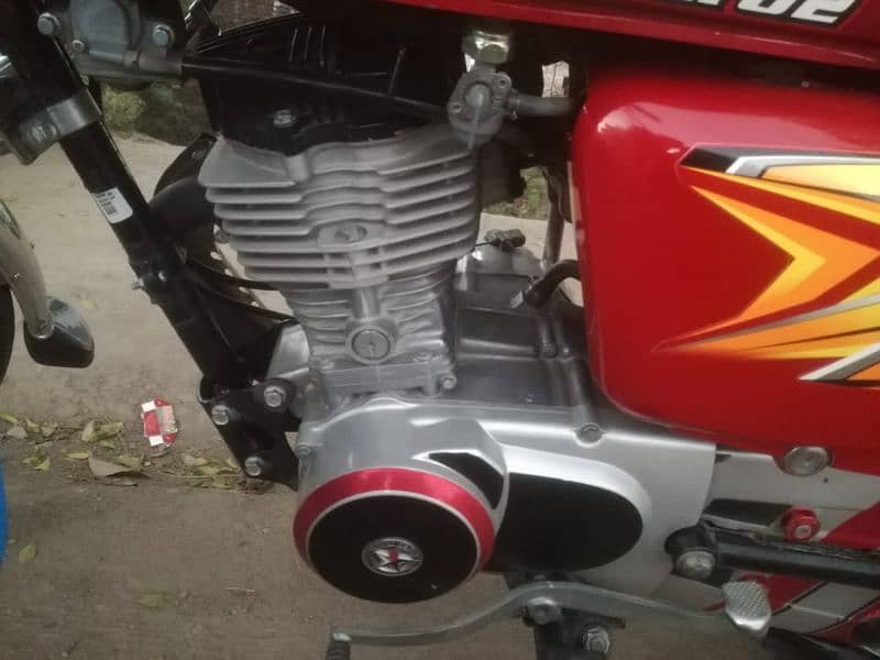 Honda 125 All Punjab no. sealed engine 1