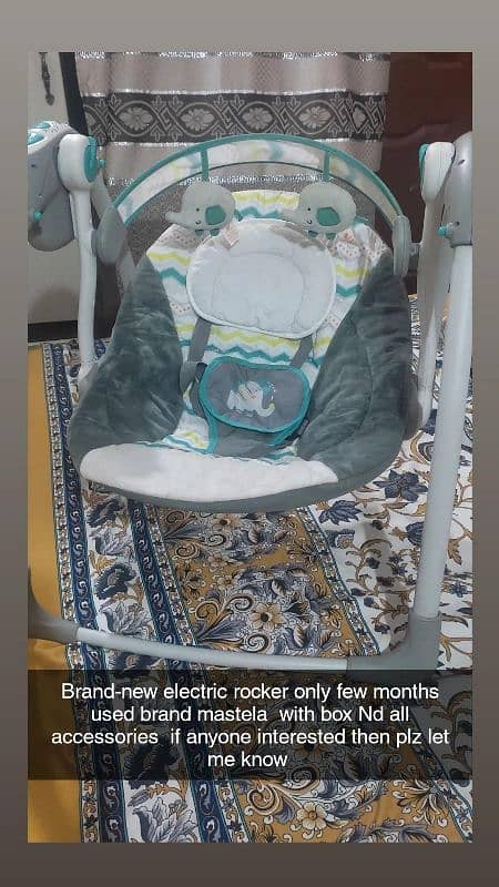 highchair and rocker on reasonable price 1