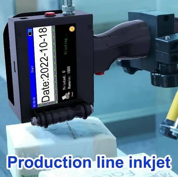 Handheld Inkjet Printing Machine, printer for expiry dates barcode etc 1