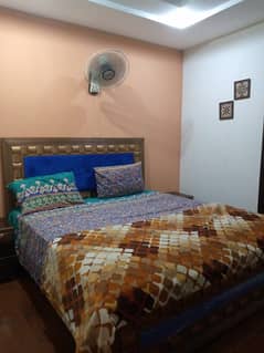 PAR day short time one bed appatment for rent bahira town phase 6 any time available 0