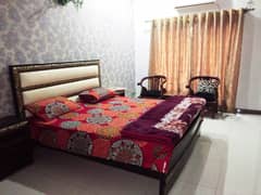 Par day short time one bed appatment for rent bahira town phase 6 any time available 0