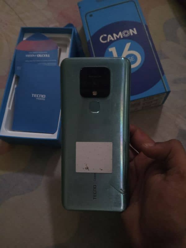 Tecno Camon 16 Se 6/128 With Box 1