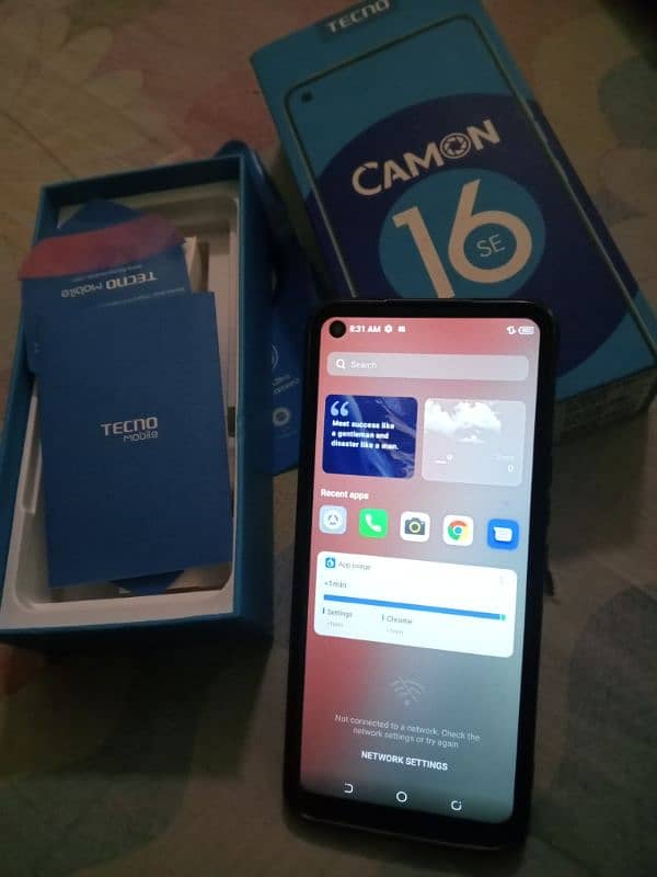 Tecno Camon 16 Se 6/128 With Box 4