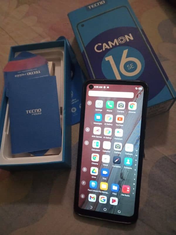 Tecno Camon 16 Se 6/128 With Box 5